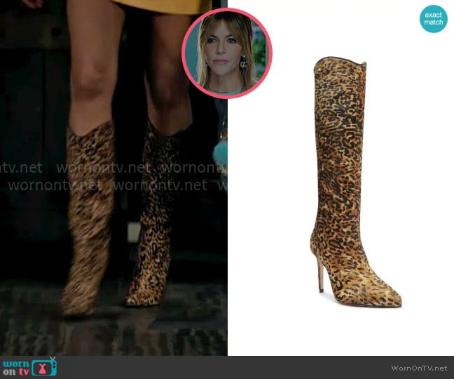 Schutz Maryana Wild Leather Boot worn by Morgan Gillory (Kaitlin Olson) on High Potential