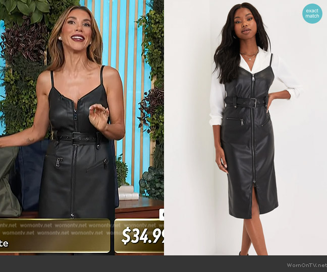 Lulus Levina Dress worn by Adrianna Costa on Access Hollywood