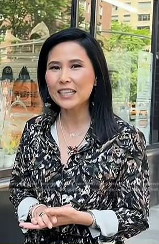 Vicky’s camo jumpsuit on Today