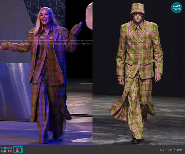 Kilian Kerner Fall 2024 Collection worn by Gwen Stefani on The Voice