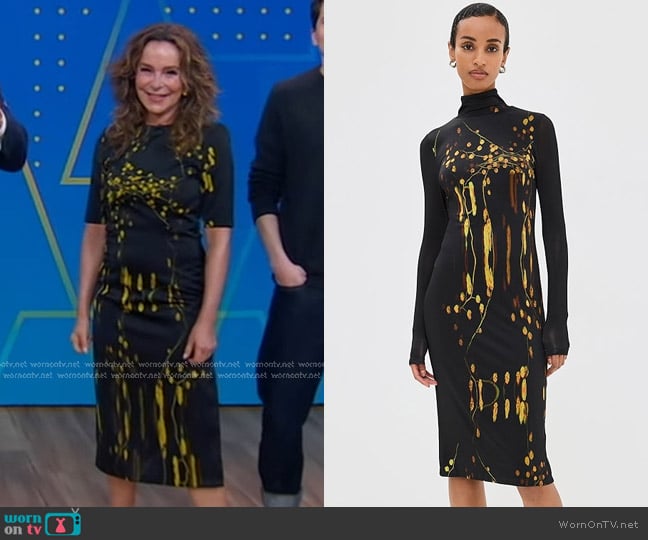 by Prabal Gurung worn by Jennifer Grey on Good Morning America