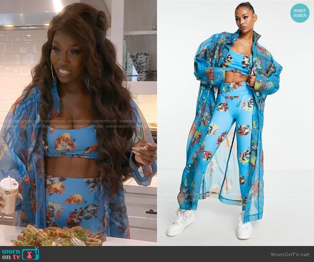 Adidas x Ivy Park Strap Bra worn by Bozoma Saint John on The Real Housewives of Beverly Hills