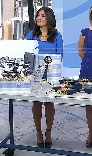 Adrianna’s black heel pumps on Today