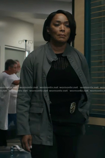 Athena’s grey jacket on 9-1-1