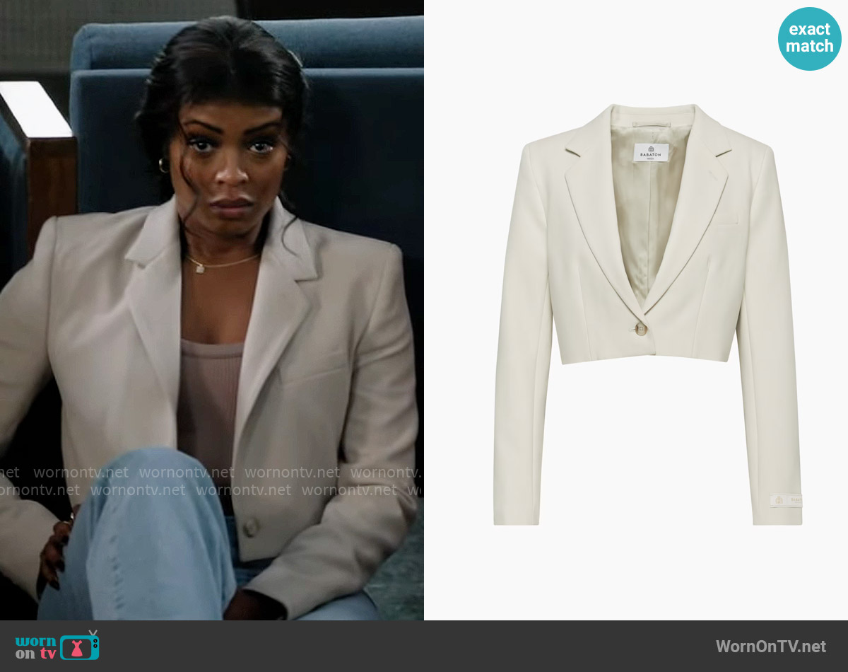 Babaton Arbus blazer worn by Daphne (Javicia Leslie) on High Potential