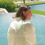 Bronwyn’s green ombre shirtdress on The Real Housewives of Salt Lake City