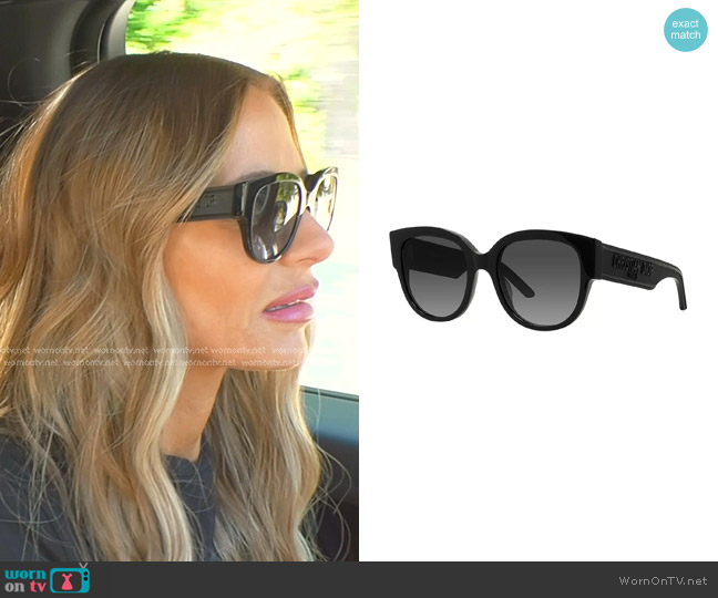 Dior Wildior BU 54mm Cat Eye Sunglasses worn by Dorit Kemsley on The Real Housewives of Beverly Hills