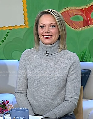 Dylan’s grey turtleneck sweater on Today