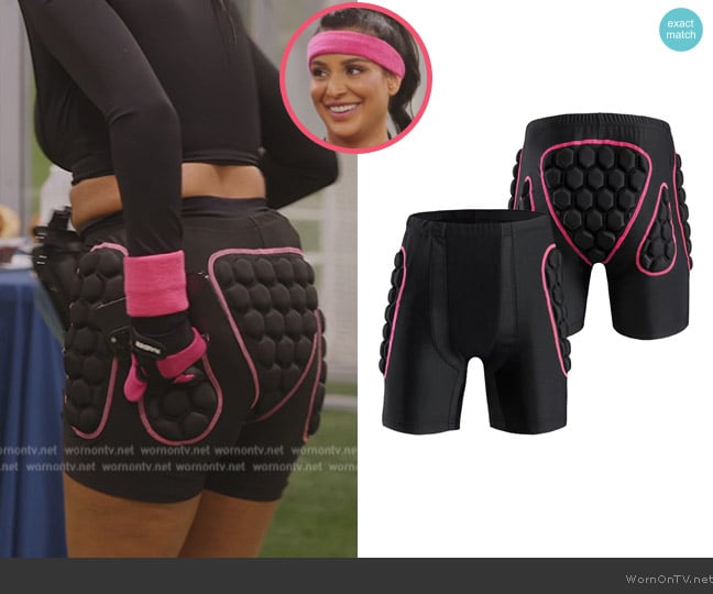 Anself Padded Shorts worn by Jessel Taank on The Real Housewives of New York City