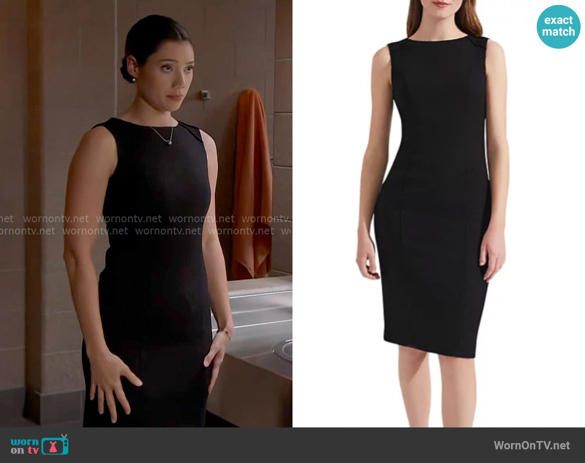 Hobbs Charley Dress worn by Violet Mikami (Hanako Greensmith) on Chicago Fire
