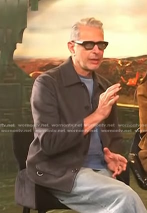Jeff Goldblum’s grey jacket on Today