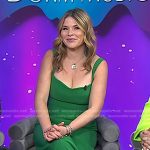 Jenna’s green sweetheart dress