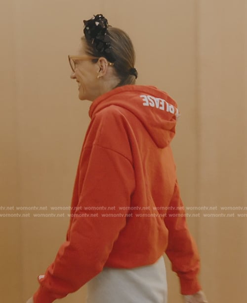 Jenna’s red hoodie on The Real Housewives of New York City