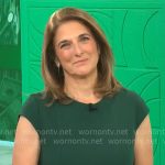 Jill Schlesinger’s green dress on CBS Mornings