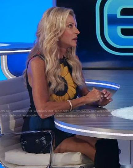 Joan Vassos’s floral print mini dress on Extra