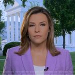 Mary’s lilac double breasted blazer on Good Morning America