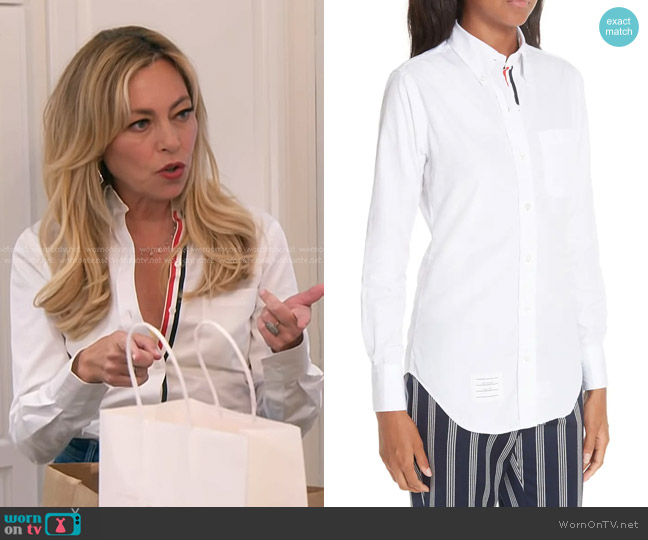 Thom Browne Cotton Shirt worn by Sutton Stracke on The Real Housewives of Beverly Hills