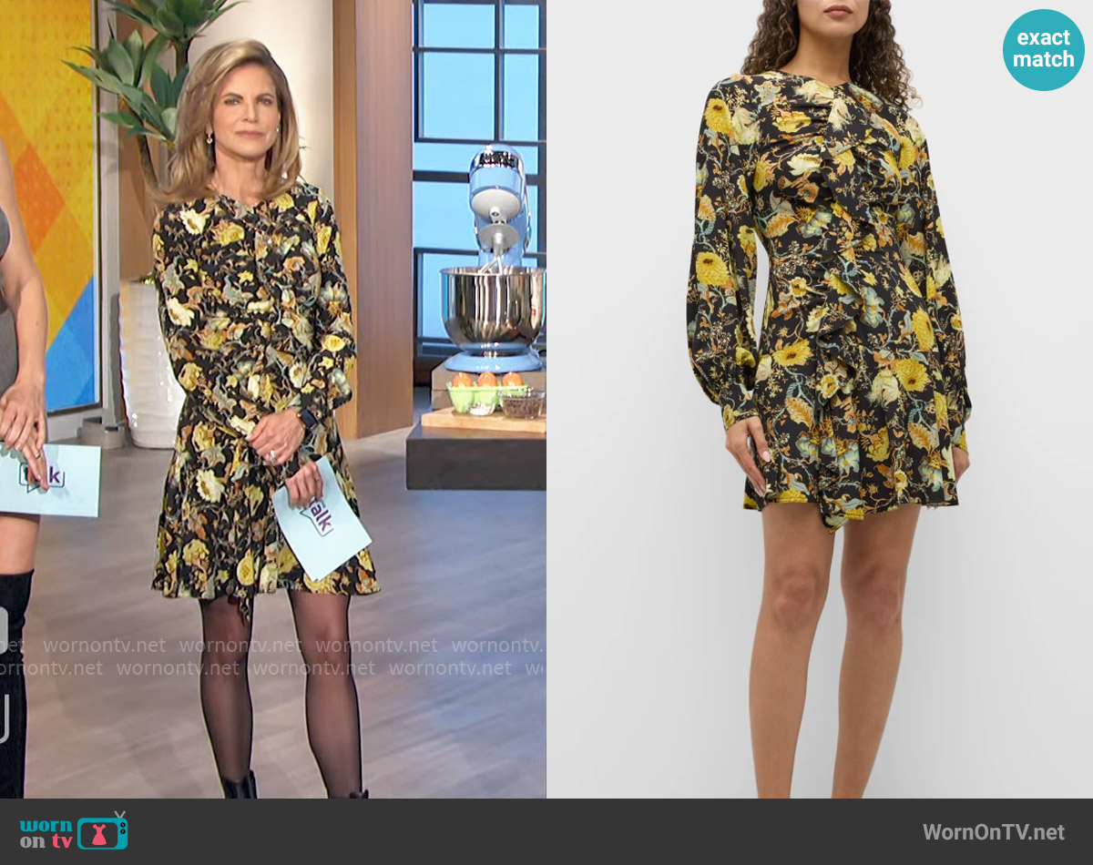 Ulla Johnson Salima Dress in Baroque worn by Natalie Morales on The Talk