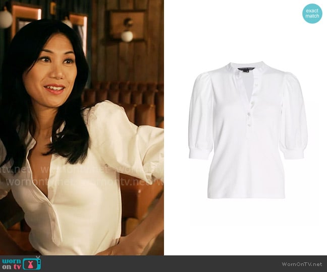 Veronica Beard Coralee Top worn by Robyn McCall (Queen Latifah) on The Equalizer
