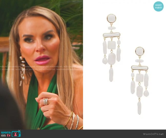 8 Other Reasons Lucia Earrings worn by Heather Gay on The Real Housewives of Salt Lake City