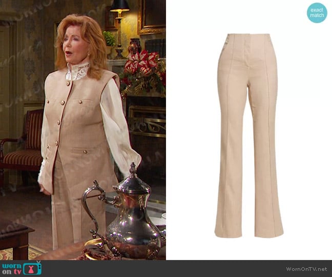 Veronica Beard Komi Pants worn by Maggie Horton (Suzanne Rogers) on Days of our Lives