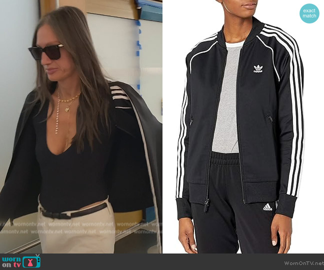 Adidas SST Track Jacket worn by Jenna Lyons on The Real Housewives of New York City