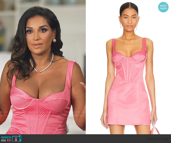Bardot Aida Mini Dress worn by Leva Bonaparte on Southern Charm