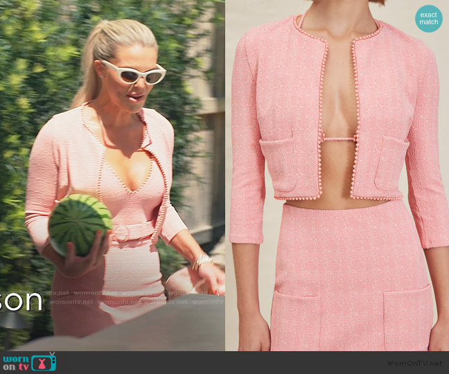Devon Windsor Mimi Jacket worn by Madison LeCroy on Southern Charm