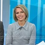 Dylan’s grey long sleeve polo on Today