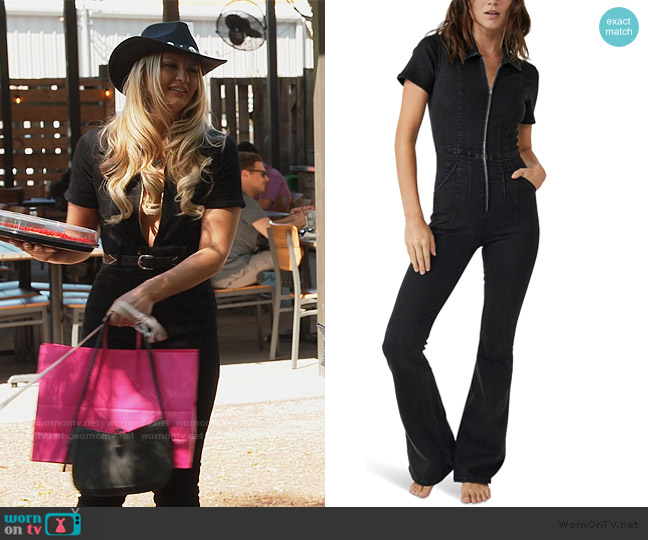 Free People Jayde Flare Jumpsuit worn by Molly O’Connell on Southern Charm