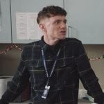 Jacob’s plaid shirt on Abbott Elementary