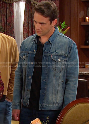 JJ’s denim jacket on Days of our Lives