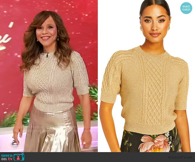 Mestiza New York Enya Sweater worn by Rosie Perez on Sherri