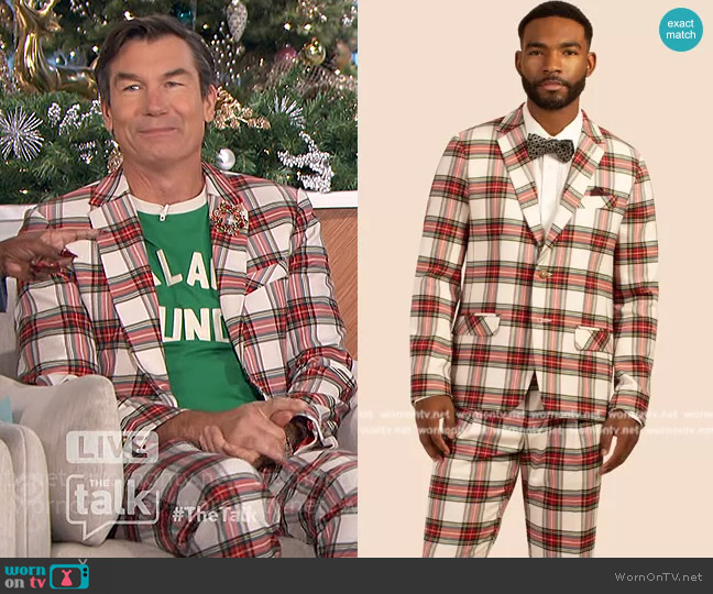 Mr Turk Kennedy Blazer worn by Jerry O'Connell on The Talk