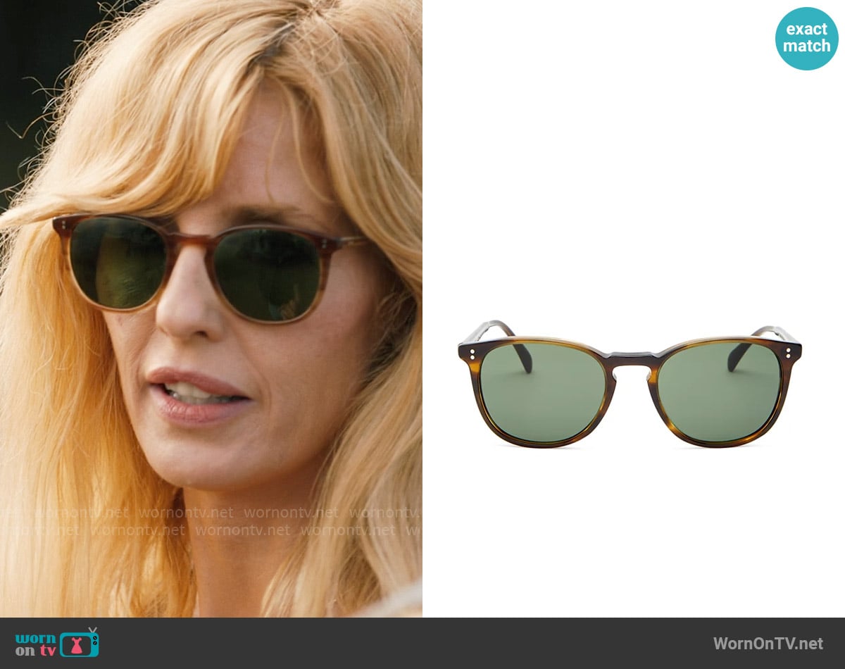 Oliver Peoples Finley Sunglasses worn by Beth Dutton (Kelly Reilly) on Yellowstone