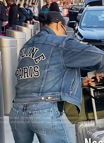 Sai’s denim jacket on The Real Housewives of New York City