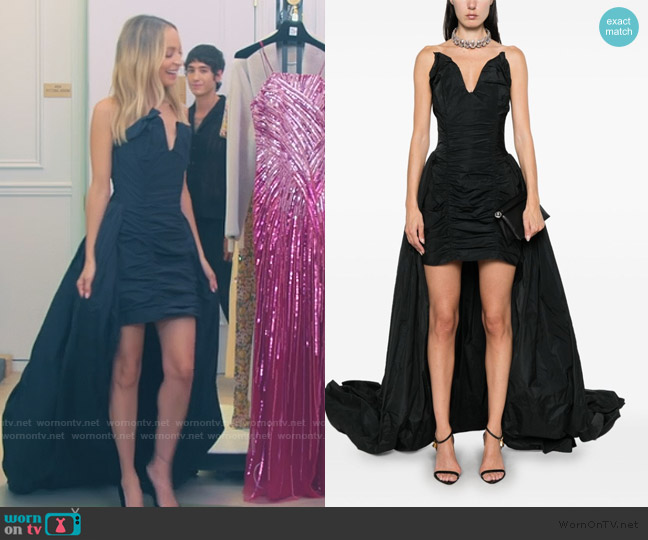 Stella McCartney Ruched-detail dress worn by Nicole Richie on Paris and Nicole The Encore