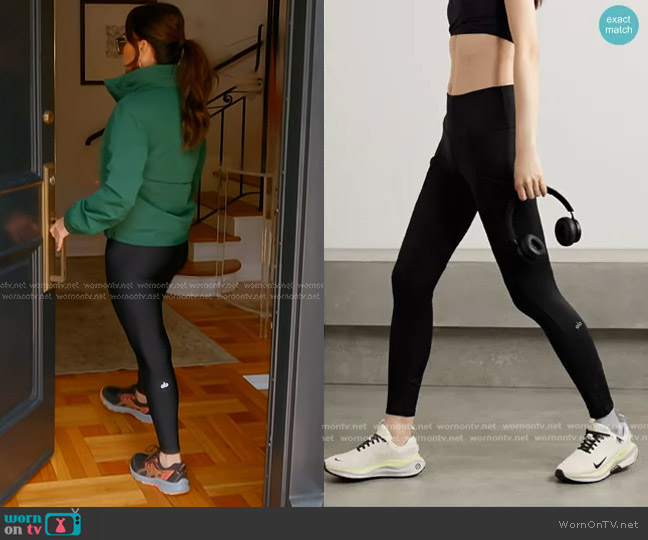 Alo Yoga Airlift Stretch 7/8 Leggings worn by Kyle Richards on The Real Housewives of Beverly Hills