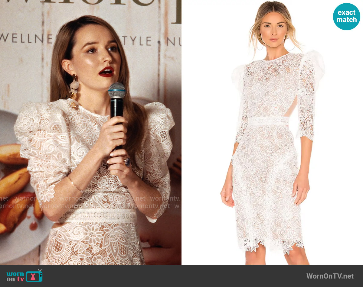 Bronx and Banco Madeleine Dress worn by Belle Gibson (Kaitlyn Dever) on Apple Cider Vinegar