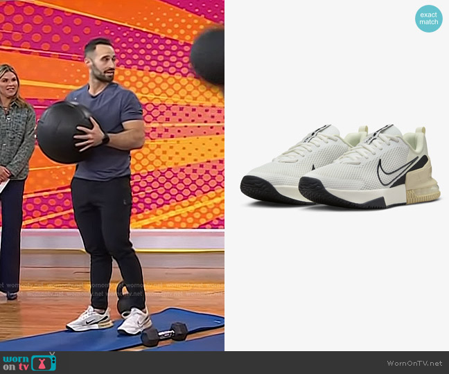 Nike Air Max Alpha Trainer 6 Sneakers worn by Eric Johnson on Today