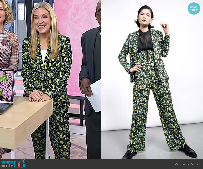 Wildfang The High Powered Blazer worn by Jennifer Jolly on Today
