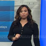 Adelle’s striped hem polo dress on Today