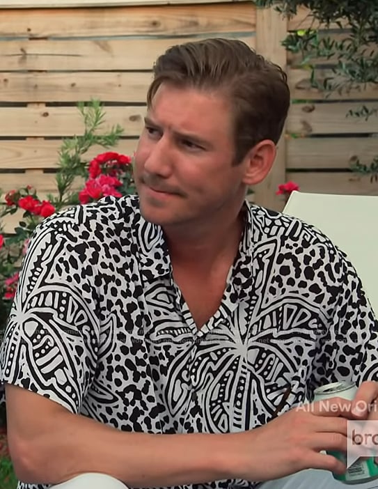 Austen’s hawaiian print shirt on Southern Charm