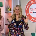 Chassie’s floral blazer and pants on Today