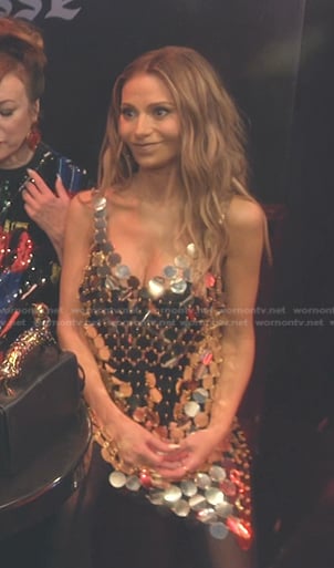 Dorit’s sequin mini dress on The Real Housewives of Beverly Hills