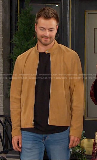 Doug’s beige suede jacket on Days of our Lives