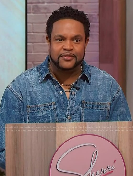Jawn’s denim jacket on Sherri