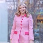 Jenna’s pink opening scene coat on Today