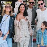 Jessel’s strapless striped top and pants on The Real Housewives of New York City