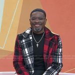 Lil Rel Howery’s plaid coat on Today